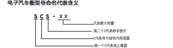 圖2）電子汽車(chē)衡型號(hào)命名代表含義