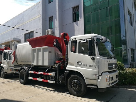 垃圾車改裝電子秤動態(tài)稱重垃圾處理站環(huán)衛(wèi)局專用了垃圾車秤
