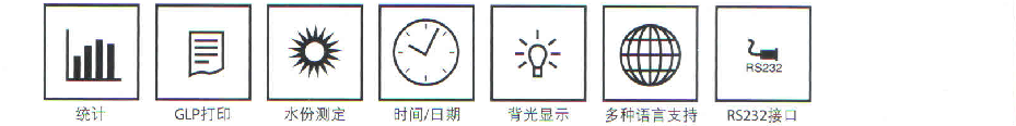 MB35、MB45水份測定儀產(chǎn)品功能